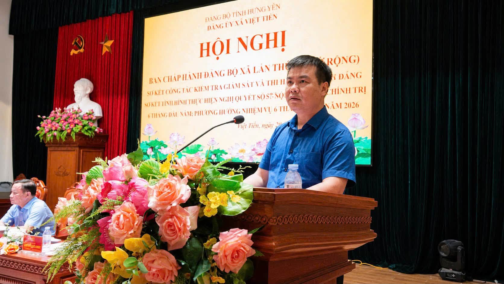 Việt Tiến tổ chức Hội nghị Ban Chấp hành Đảng bộ xã lần thứ 17 (mở rộng)