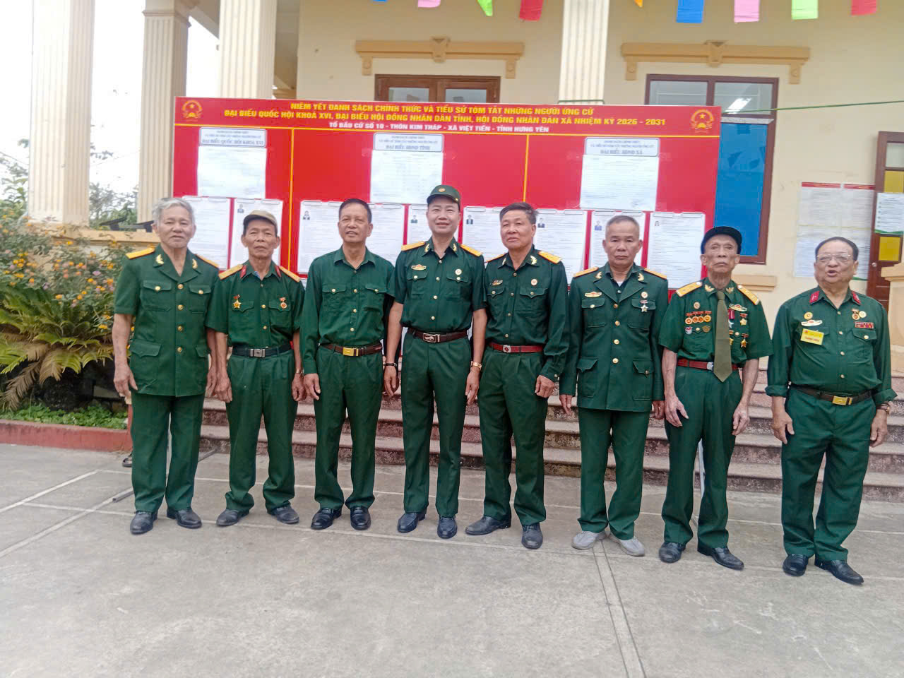 Những chứng nhân lịch sử trong “ngày hội non sông” tại xã Việt Tiến