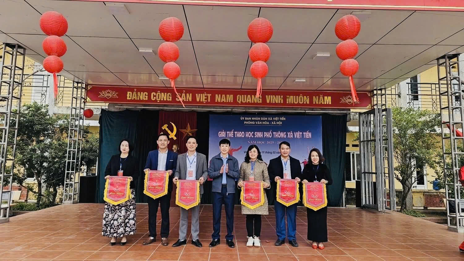 GIẢI THỂ THAO HỌC SINH PHỔ THÔNG XÃ VIỆT TIẾN NĂM HỌC 2025–2026