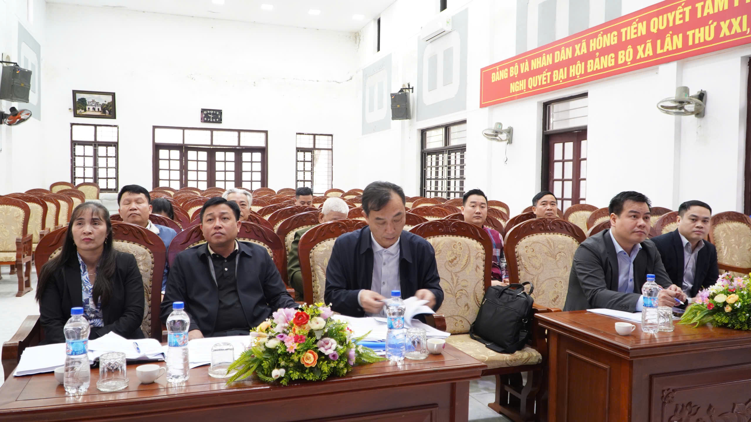 Xã Việt Tiến tổ chức hội nghị hiệp thương lần thứ ba lập danh sách chính thức những người đủ tiêu chuẩn ứng cử đại biểu HĐND xã nhiệm kỳ 2026 – 2031
