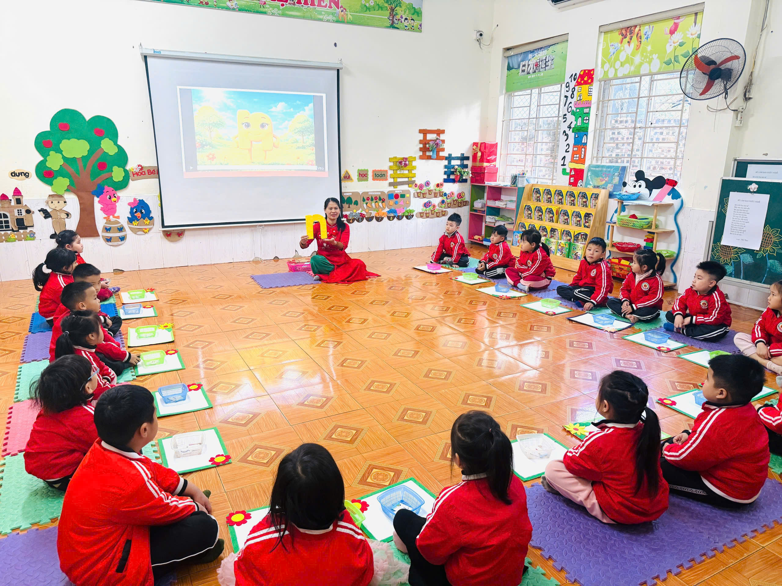 TRƯỜNG MẦM NON DÂN TIẾN TỔ CHỨC CÁC HOẠT ĐỘNG KHẮC PHỤC TÌNH TRẠNG PHÁT ÂM 2 PHỤ ÂM ĐẦU L-N.